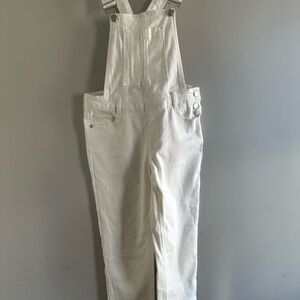 Dollhouse White Denim Overalls